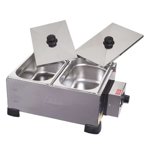 Derretedeira de Chocolate Marchesoni Industrial 2 Cubas 2,5 kg 220V