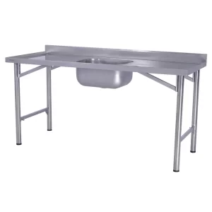 Pia Industrial Benfati Inox 304 120x60cm com 1 Cuba 711